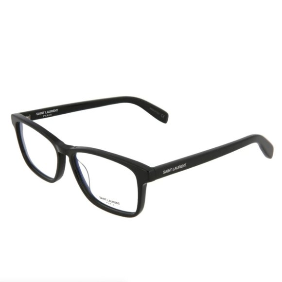 Saint Laurent Men's Black Square Eyeglasses! - Picture 1 of 4